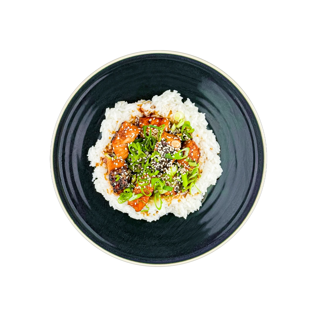 Teriyaki Salmon With Jasmine Rice