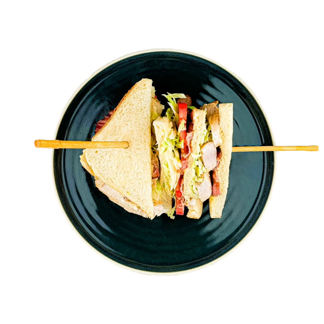 Club Sandwich with Fries