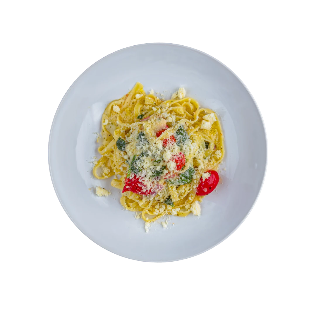 Cremige Nudeln mit Cherrytomaten