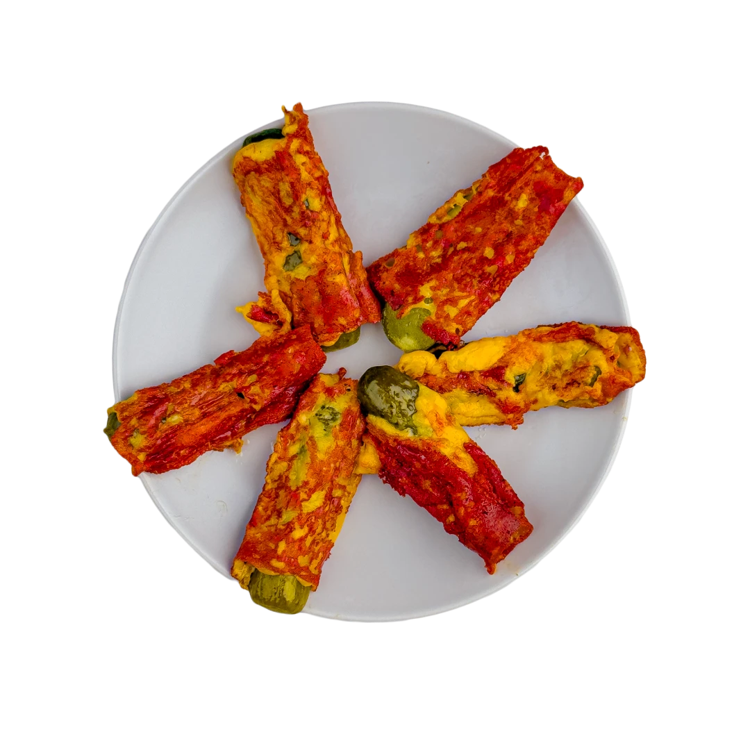Okurko-čedarové kousky