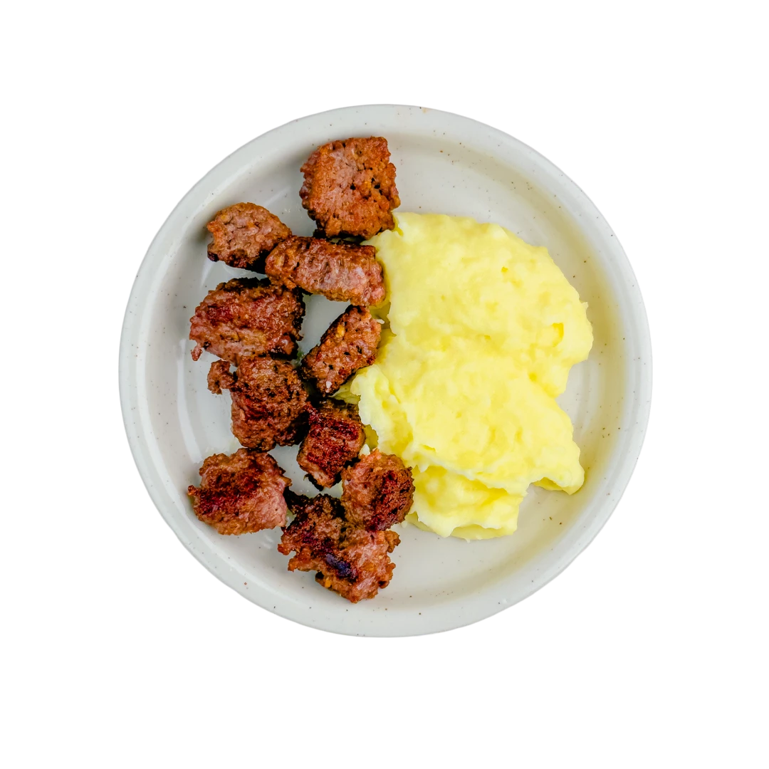 Braised Beef With Mashed Potatoes