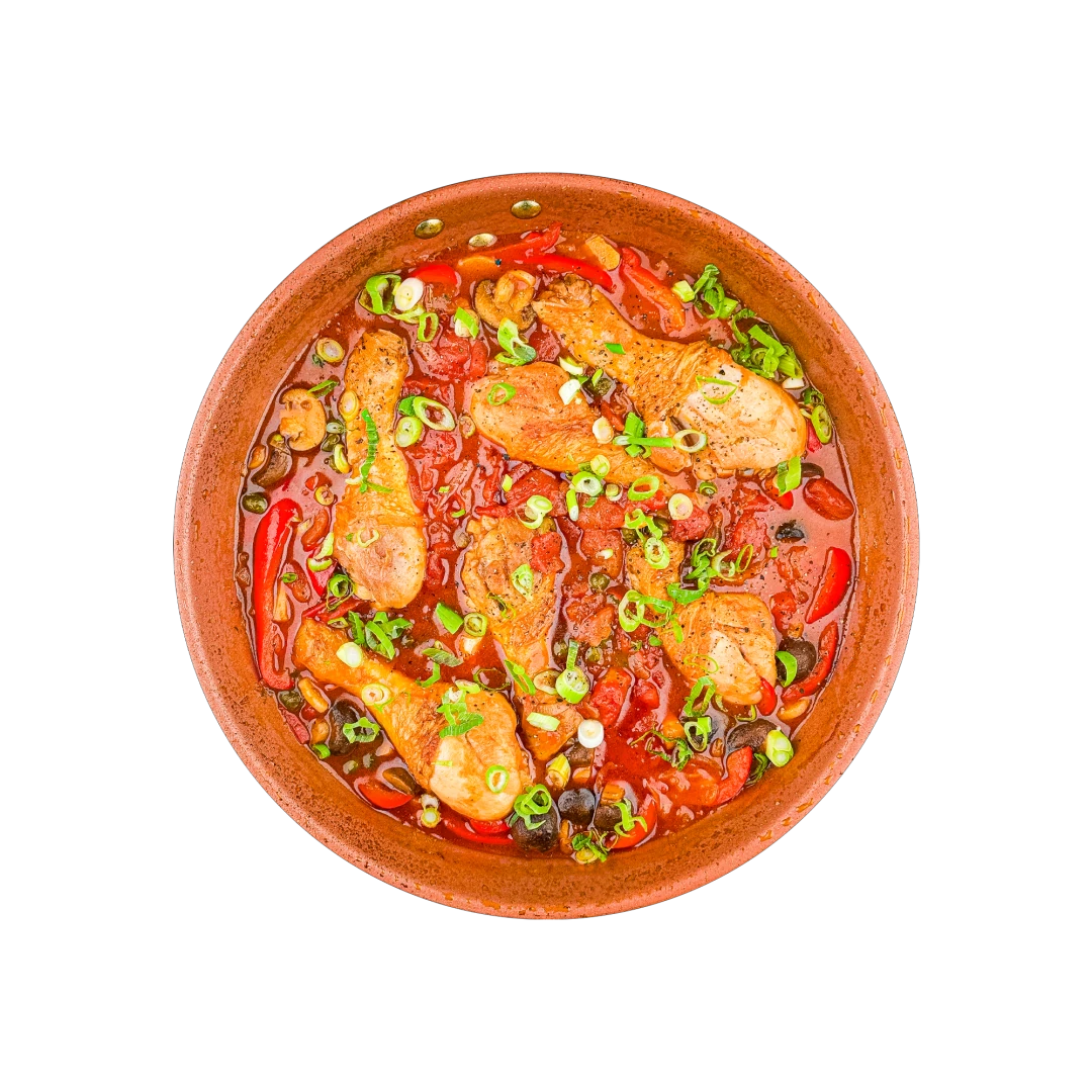 Braised Chicken Cacciatore