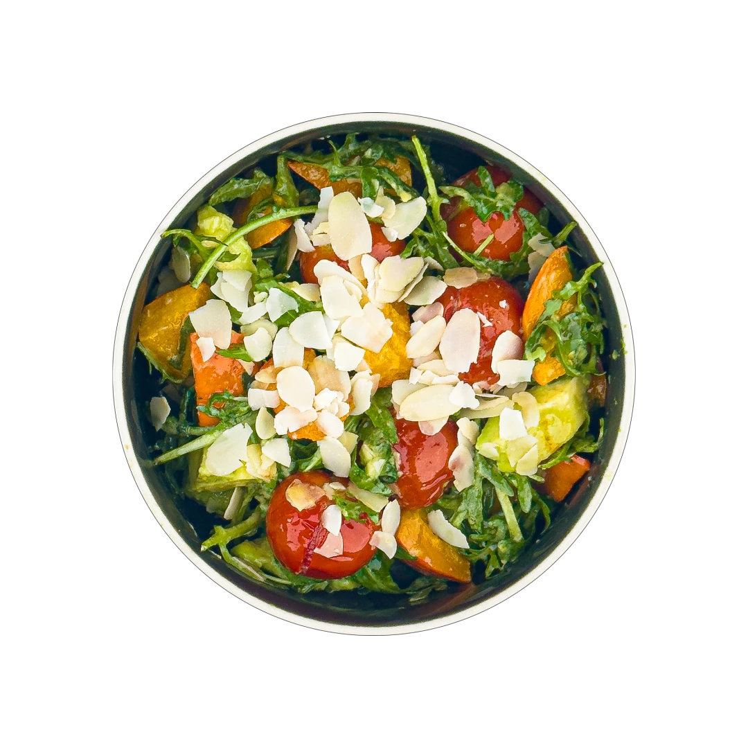Winterlicher Salat mit Kürbis und Avocado